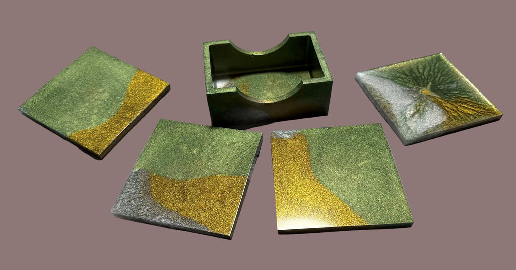 5 piece coaster set