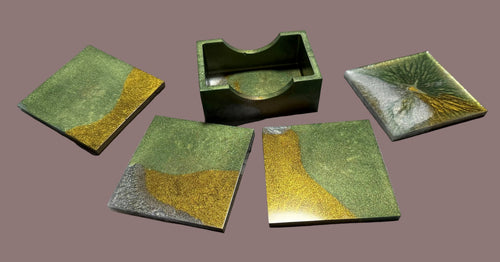 5 piece coaster set